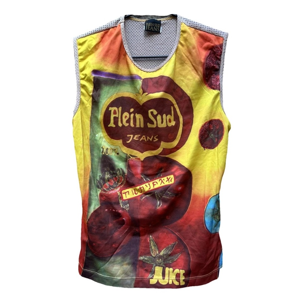 Plein Sud Vintage Graphic Tank Top